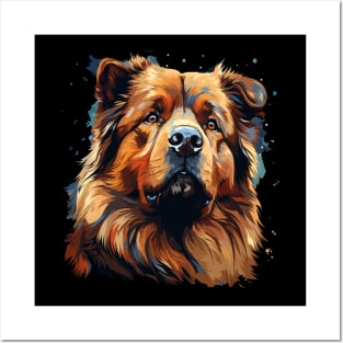 Patriotic Chow Chow Posters and Art